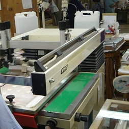 セミオート印刷機